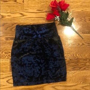 Forever 21 Velvet Skirt